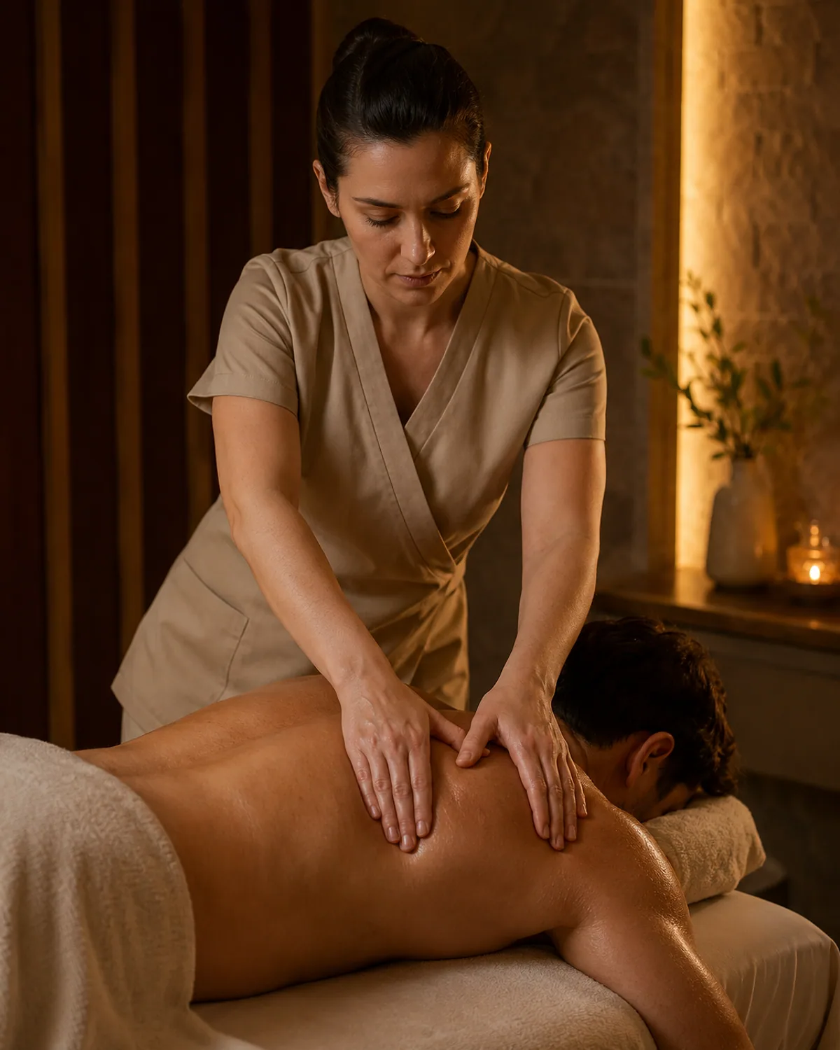 Vitalis Spa medikal masaj uygulama alanı