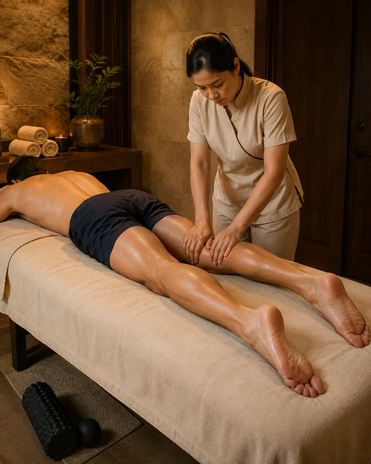 Vitalis Spa sporcu masajı uygulama alanı